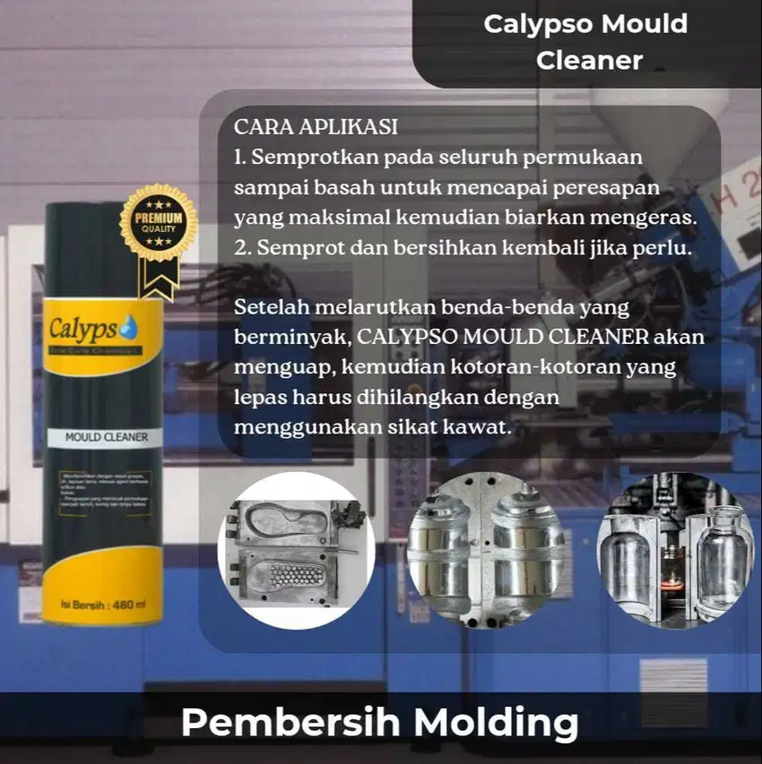 Calypso Mould Cleaner Pembersih Peralatan Moulding