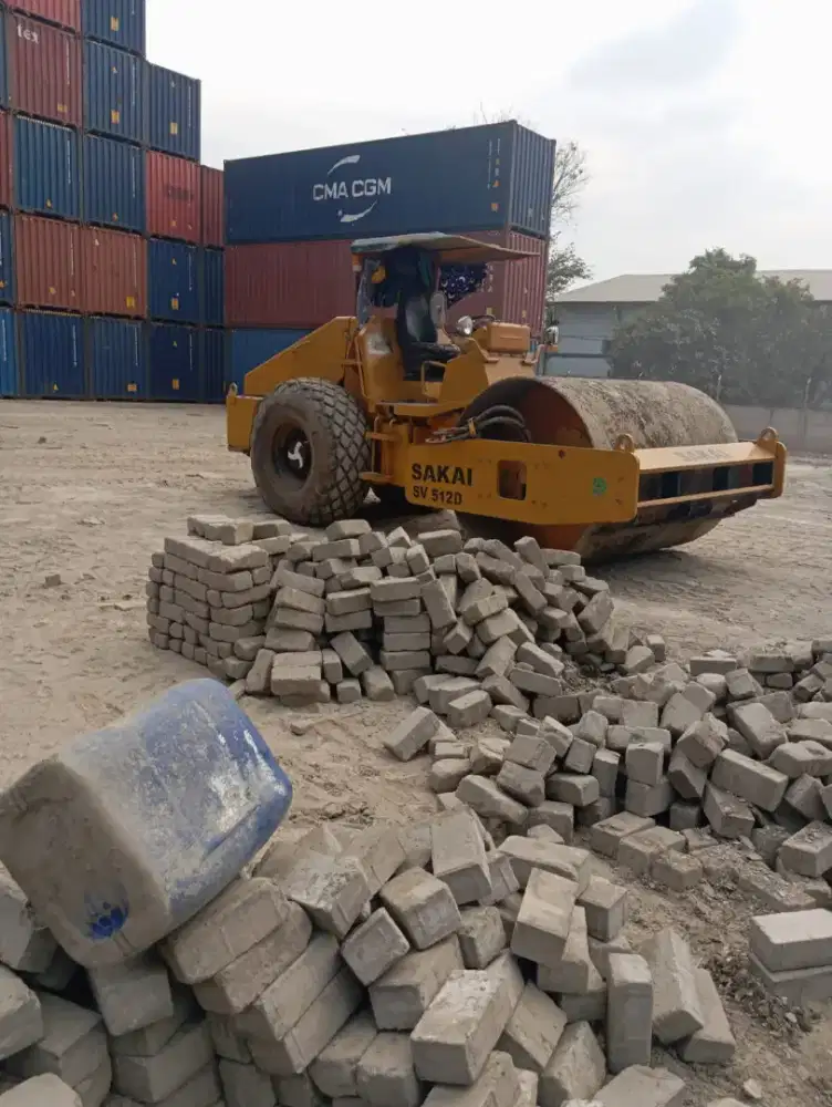 Paving Blok Hotmix Beton Pengerasan jalan land clearing