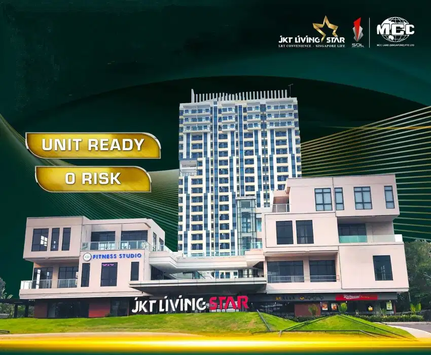 Apartemen JKT Living Star - 3 Kamar Tidur - DP 0%