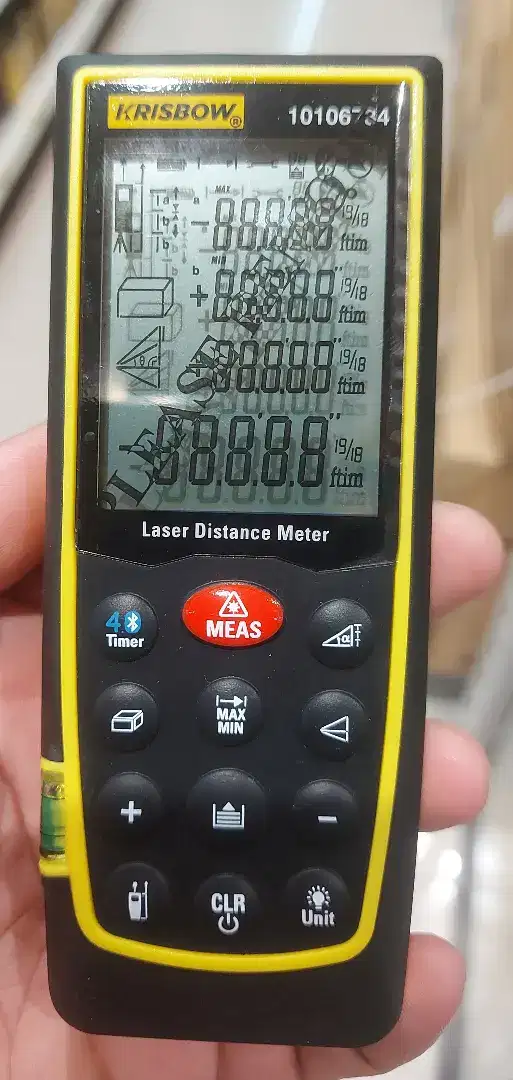 LASER METER DIGITAL KRISBOW PRO 100 METER