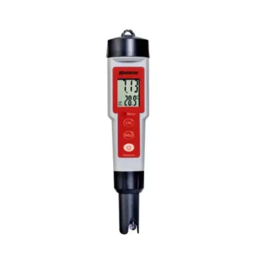 ALAT UKUT PH METER KRISBOW DENGAN INDIKATOR SUHU