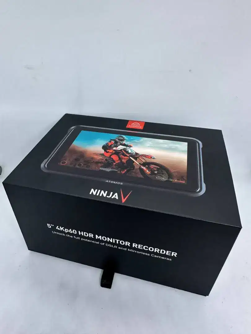 Monitor Ninja V with atomos 500gb fullset tinggal pakai