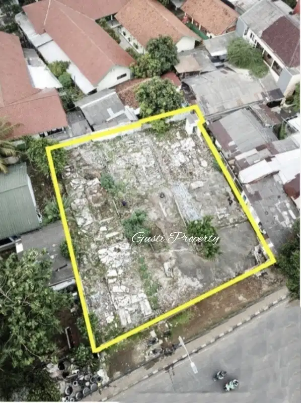 Jalan Tb Simatupang lahan 1.031m² Harga NJOP SHM kotak