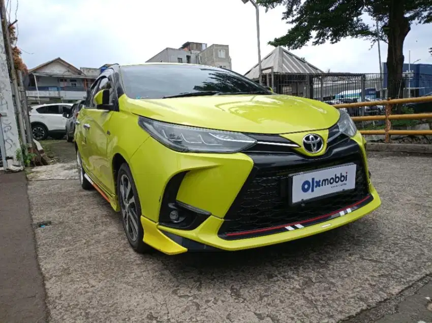 [OLX Mobbi] DP 5% !! Toyota Yaris Kuning 1.5 TRD S AT 2020 SRQ
