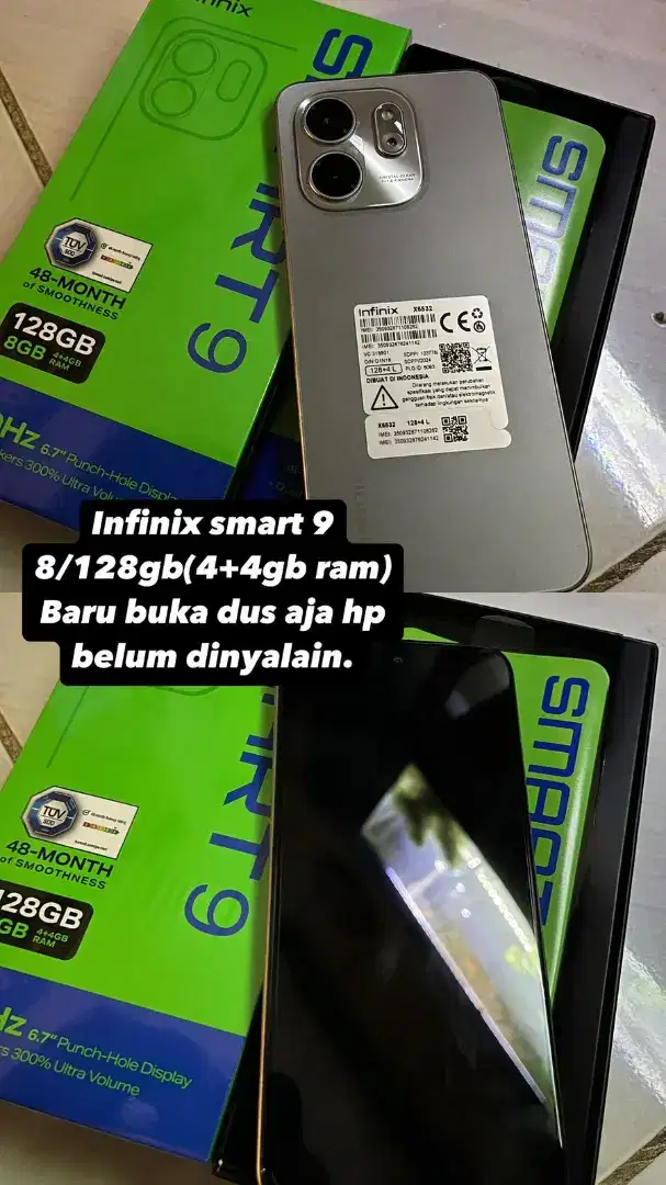 Di jual Hp Infinix smart 9 masih baru