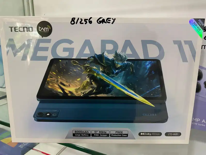 MEGAPAD 11 Ram 8/256.Suport SimCard Layar 10.1inchi