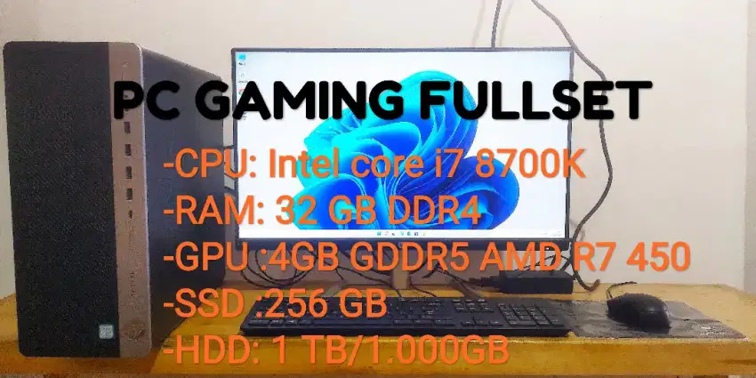 Pc gaming design 3D Fullset
