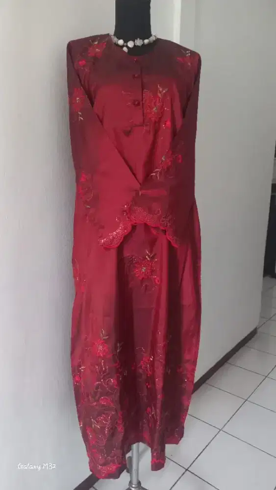 Gamis Preloved Bordir Payet