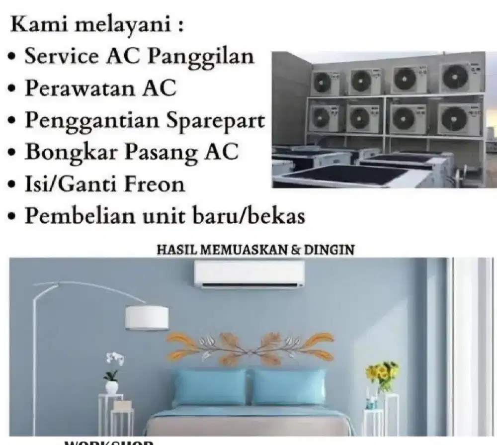 Service Ac Cuci Ac bandung