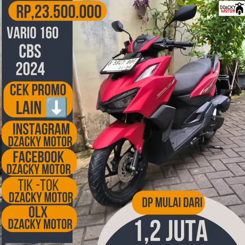 ALL NEW  VARIO 160 CBS 2024 SECOND LIKE NEW