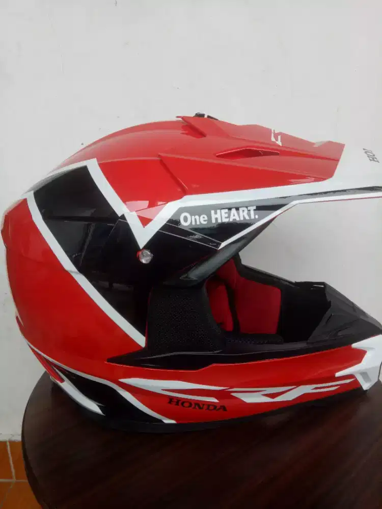 Helm Honda CRF new not Ink Kyt Cargloss