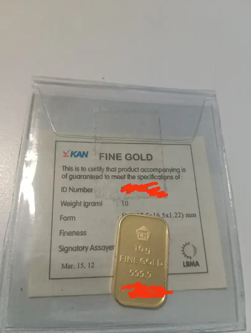 Logam mulia 10gr retro