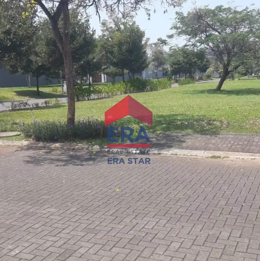 Kavling Hoek Boulevard di Cluster Sheffield, Greenwich Park BSD
