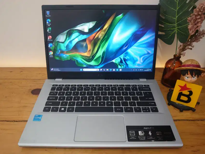 Laptop Acer Aspire 3 14 Core i3-N305 RAM 8/512SSD Multitasking Kenceng