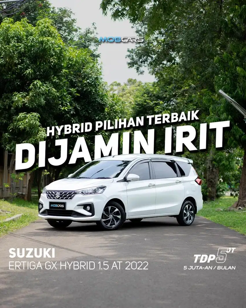 Ertiga GX Hybrid 1.5 AT 2022 FREE Garansi Mesin & Transmisi 2th