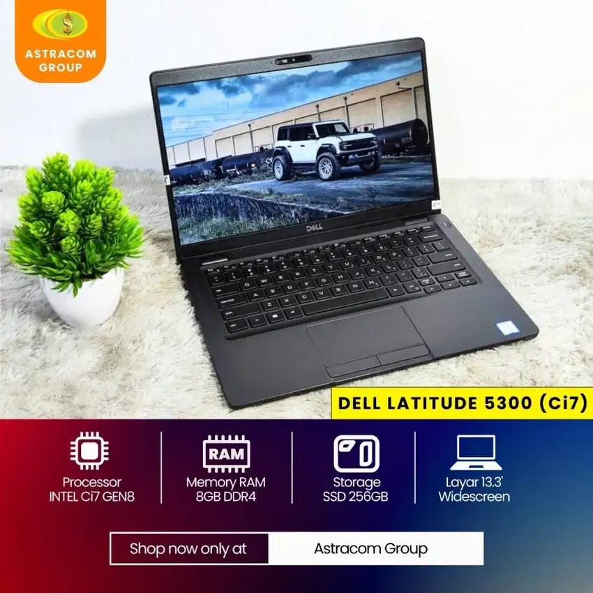 Dell Latitude 5300 Core i7 GEN8 RAM 8GB SSD 256GB