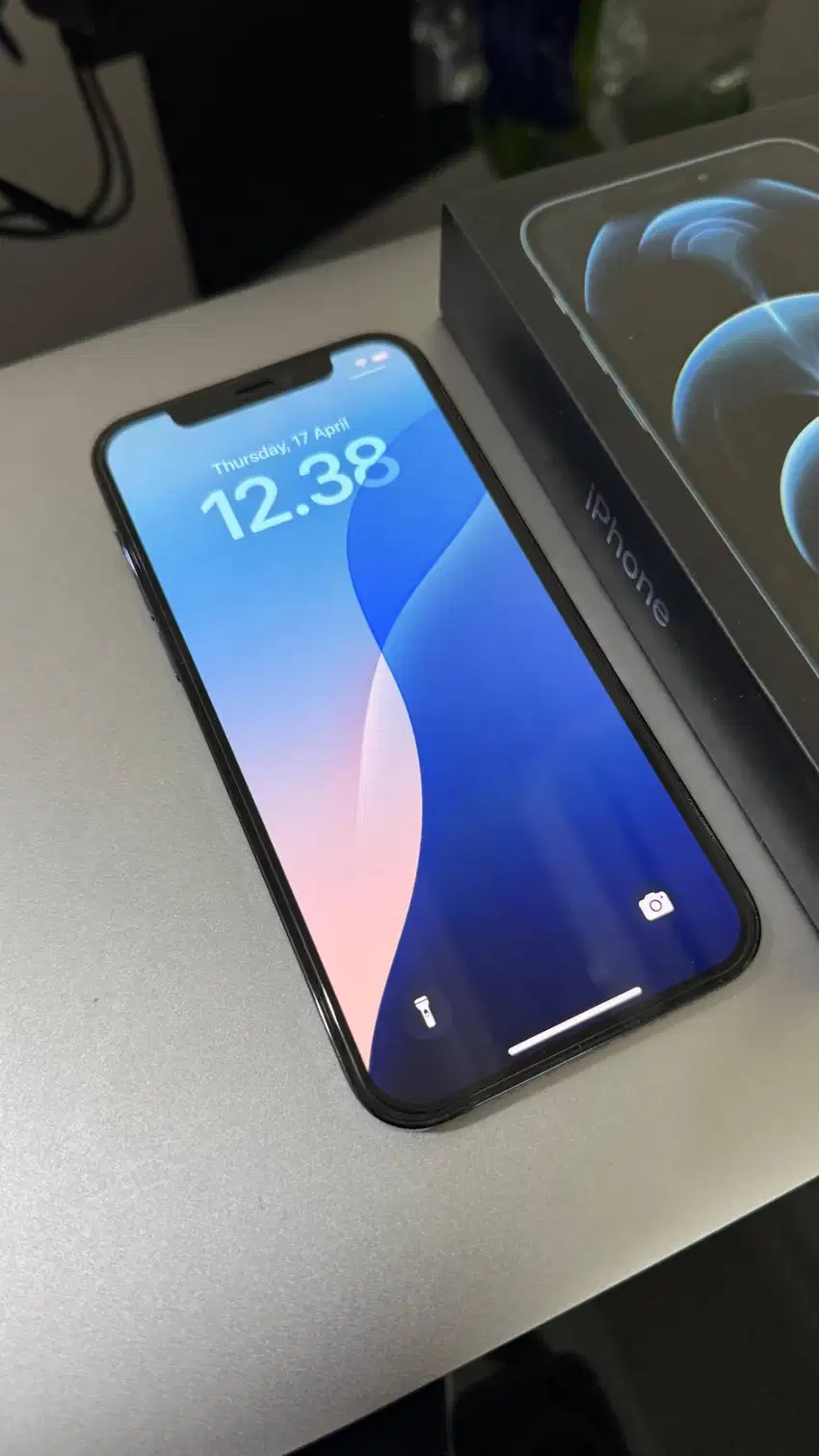 IPHONE 12 PRO 128GB FULLSET MULUS EX INTER ALL OPERATOR