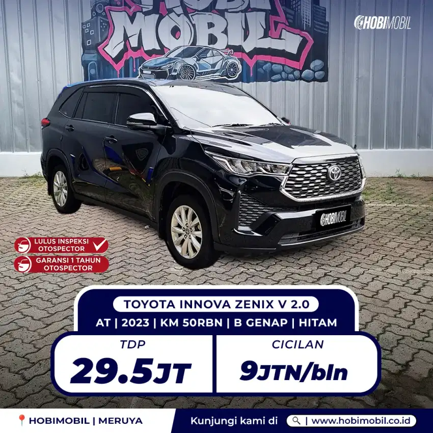 Onnova zenix V 2.0 bensin at 2023 tdp 29.5jt gratis 3 bulan