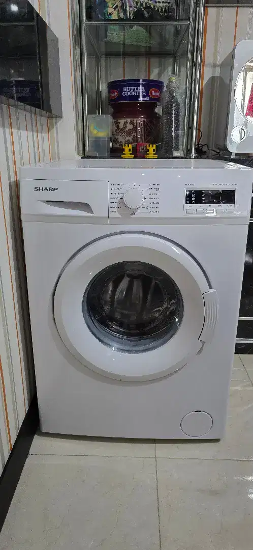 Mesin cuci Sharp front loader
