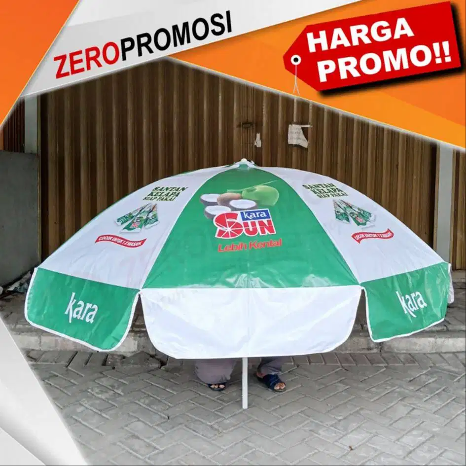 Cetak Payung Tenda Parasol Restaurant / Cafe