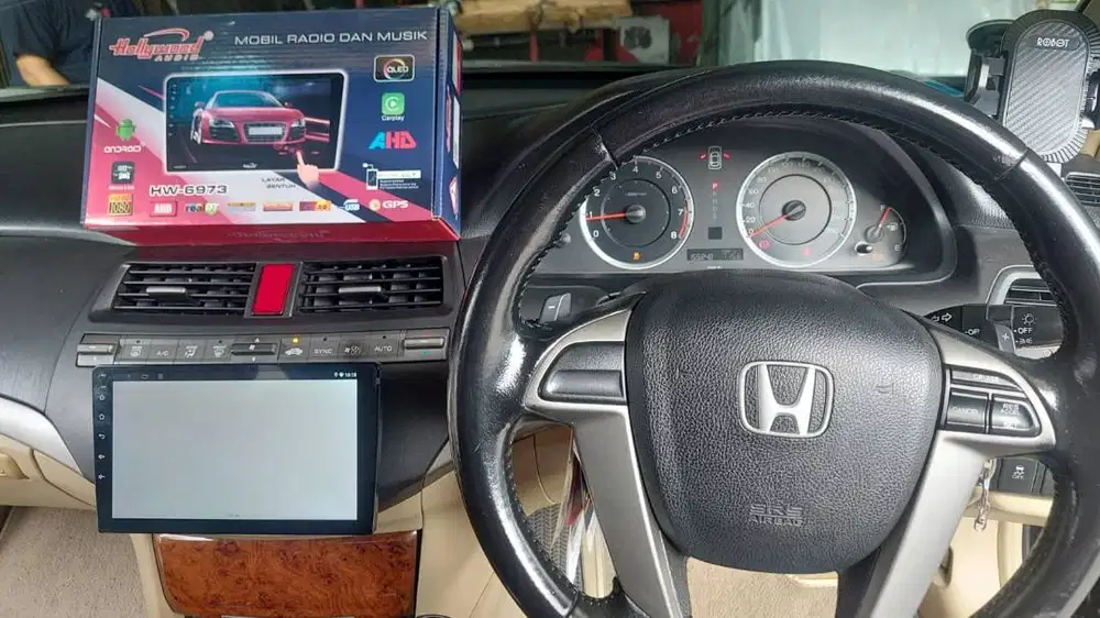 HEAD UNIT DOUBLEDIN ANDROID 9INCH PLUS KAMERA MUNDUR HONDA ACCORD