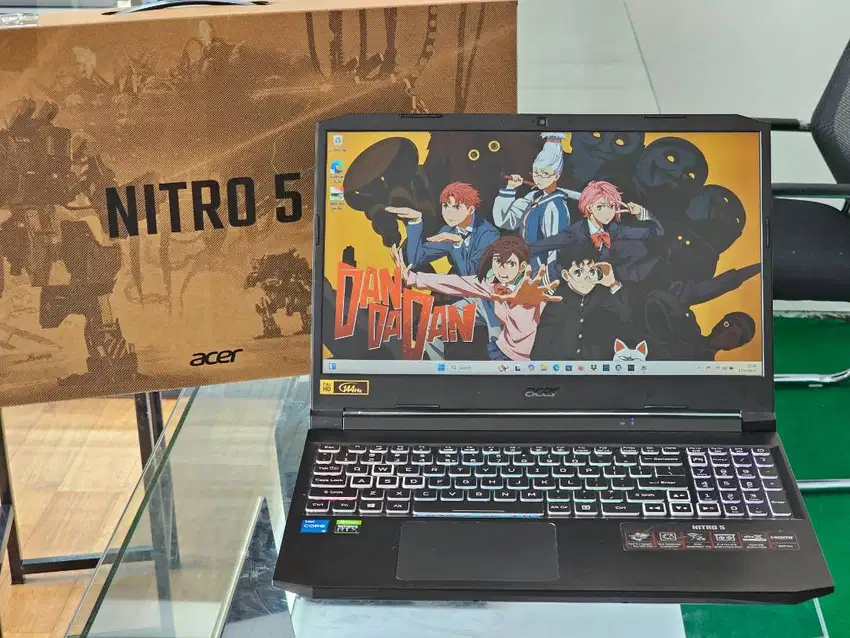 ACER NITRO AN515 57 intel Core i5 Gen 11 Ram 16 GB Nvidia RTX 3050 Ti