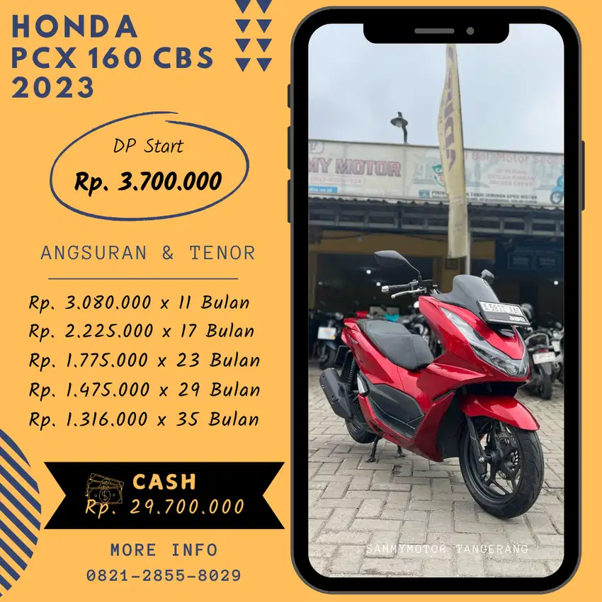 HONDA PCX 160 CBS 2023