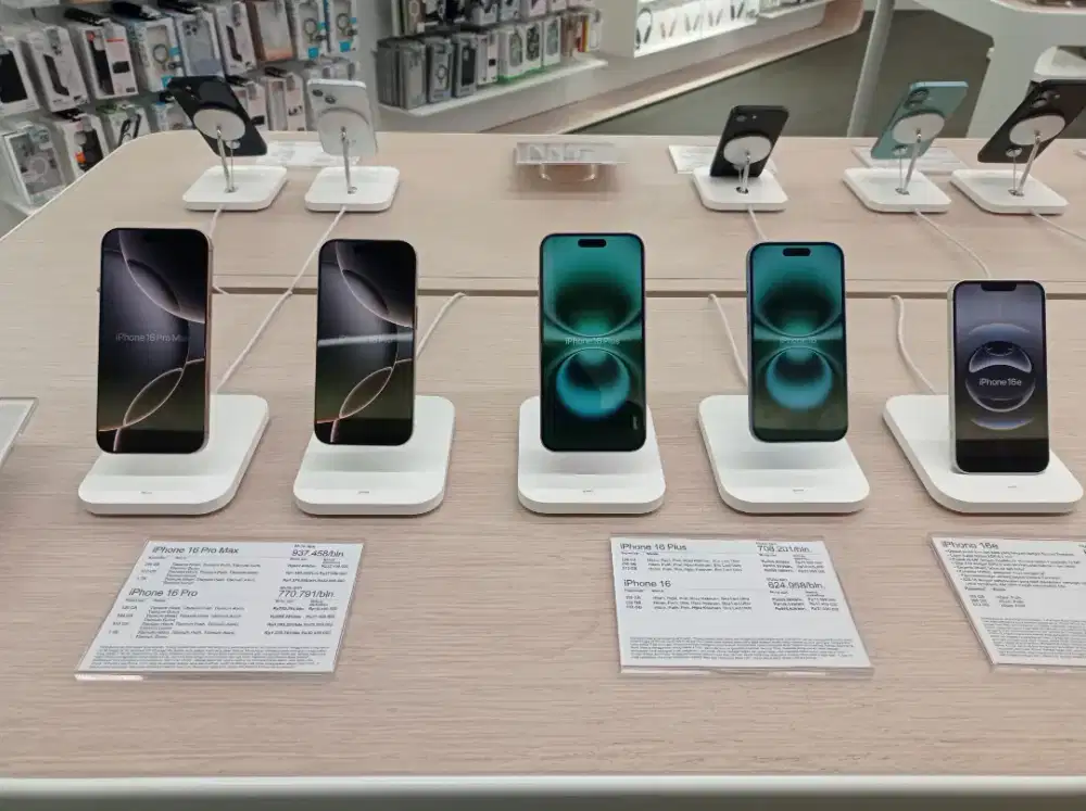 iPhone 16e 128-512GB | Homecredit Bunga 0% Proses Mudah Dan Cepat