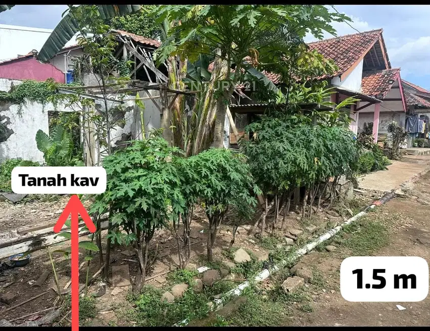 Kavling Strategis Di Jl Kaom I Jl Raya Karadenan Bogor
