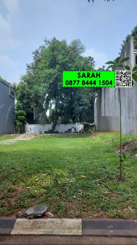 Kavling Kotak Siap Bangun dlm cluster Senayan Bintaro sektor 9-13201