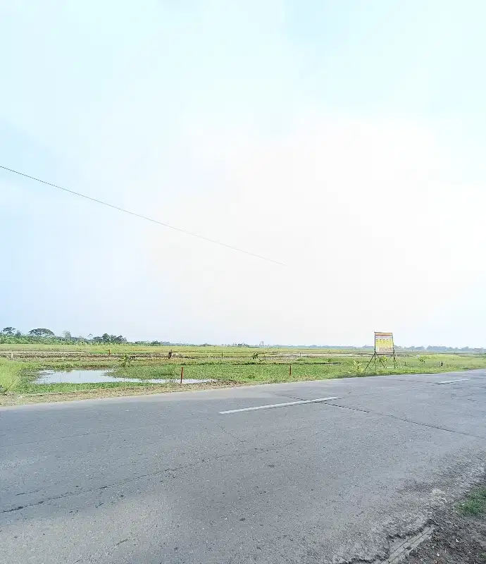 Tanah Kavling Darat Pinggir Jalan Dekat Rest Area Spbu Bulakelor