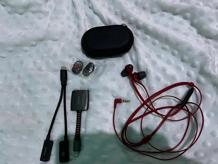 headset hyper x & splitter