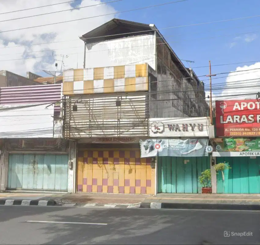 Dijual Ruko Jl. Pemuda Magelang Nol Jalan Strategis