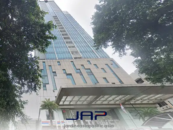 Disewakan Unit Kantor The H Tower Luas 205 m2 Furnish Kuningan Jakarta