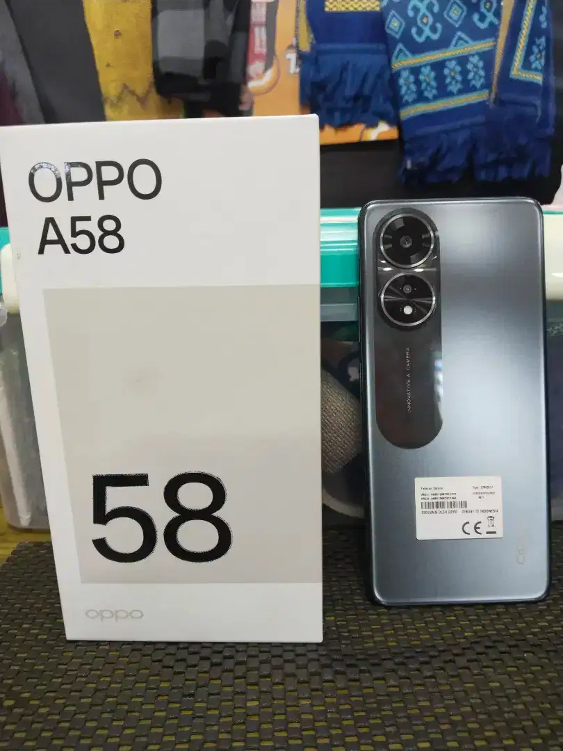 Oppo A58 Nfc 6/128gb Second Bergaransi Bisa TT