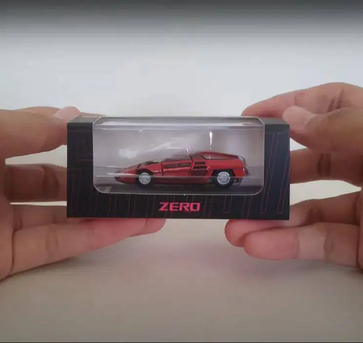 Shadow Dome Zero 1/64 (128, Red, Merah, Moving Parts, Openable Doors)