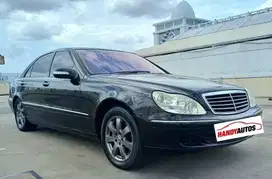 Mercedes Benz S500 Tahun 2004 Automatic Hitam metalik