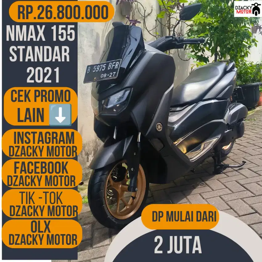 ALL NEW  NMAX 155 STANDAR 2022 SECOND LIKE NEW