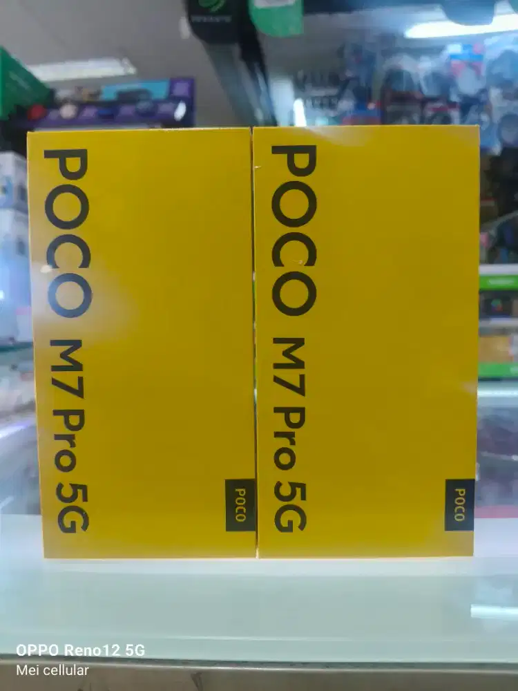 Poco M7 pro 5G 8/256 baru garansi resmi bisa tt bisa kredit bisa cod