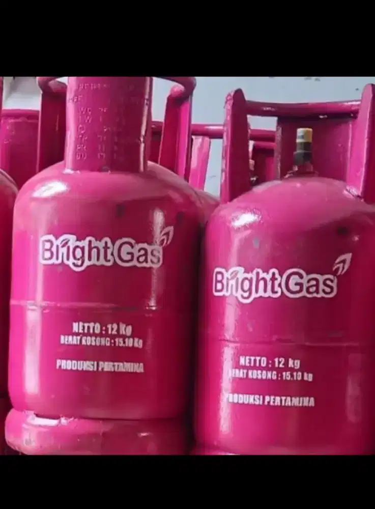 Tabung gas kosong Bright gas 12kg bekas