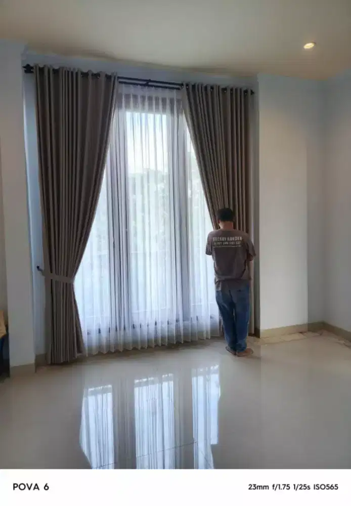 Korden Gorden Blackout Minimalis Cantik