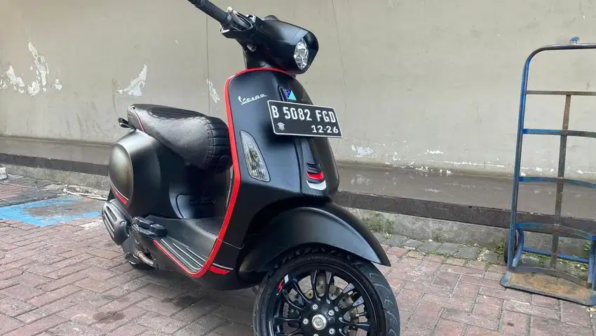 Motor vespa sprint s black opaco 2021