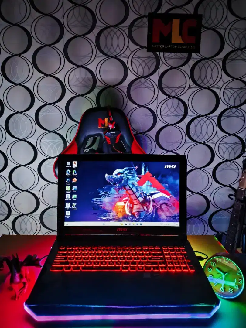 MSI GP62M 7REX LEOPARD PRO [RAM 12GB/SSD 128GB+HDD 1Tb +GTX 1050Ti