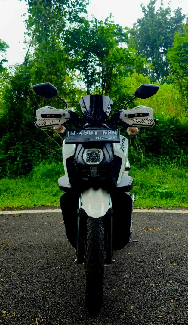 All new Xride 125 Led 2021 BlueCore.Odo 29rb km.Nipol W Sidoarjo.