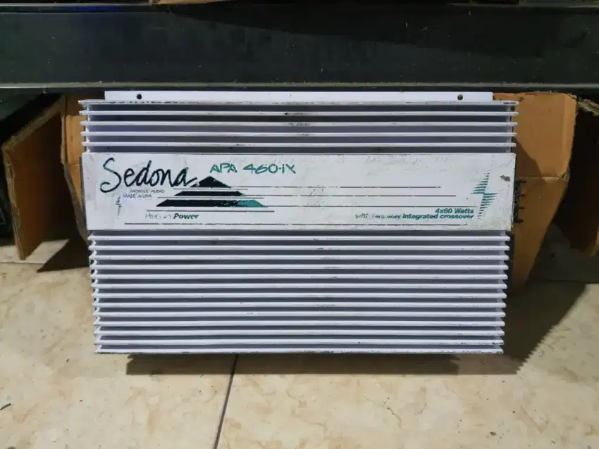 Power amplifier 4channel precision audio sedona 460ix