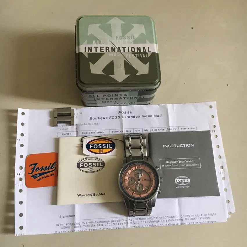 Jam Fossil Chrono Original