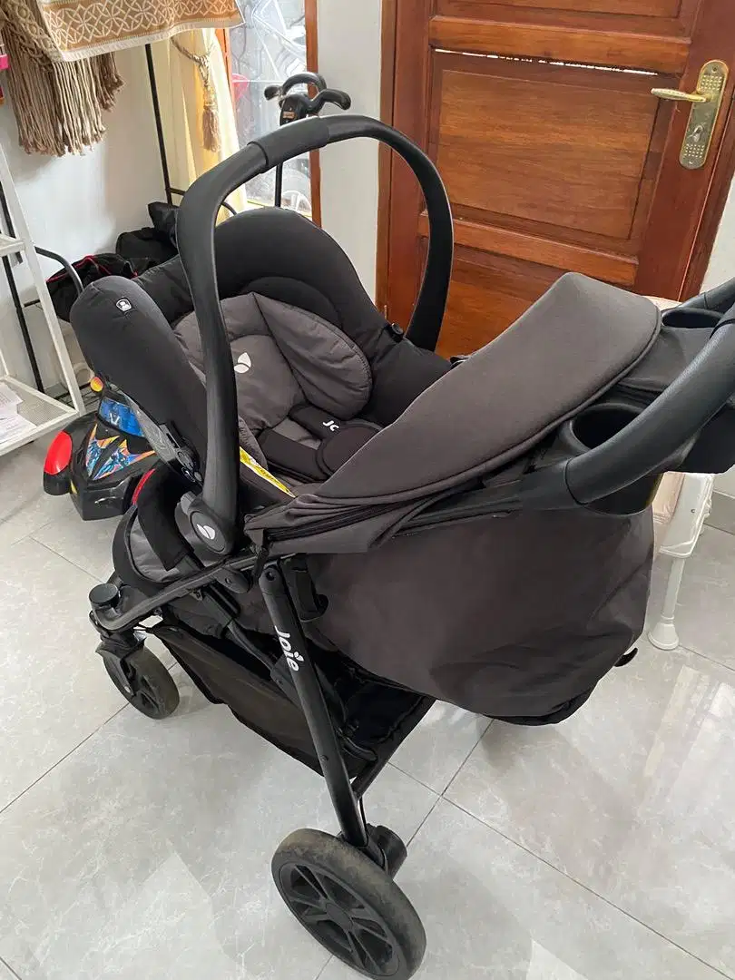 JUAL STROLLER JOIE LITETRAX 4 TRAVEL SYSTEM