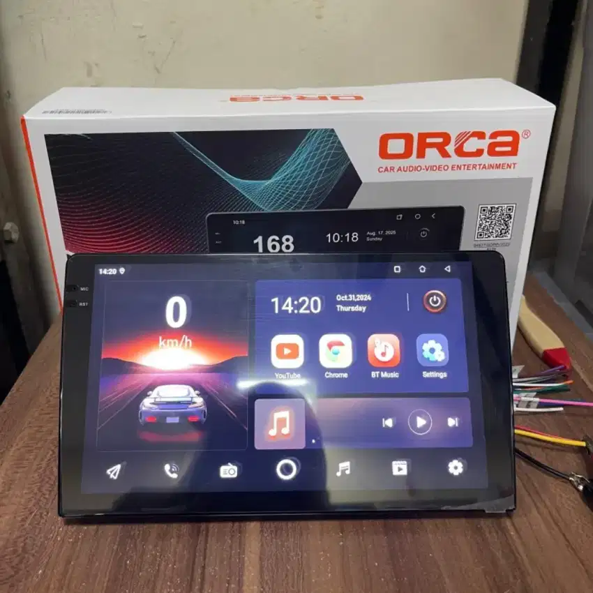 HEAD UNIT ANDROID ORCA ECO LITE+ 9 RAM 4GB/64GB NEW