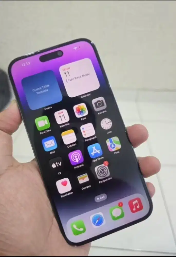 Iphone 14 promax deep purple 128 gb ibox