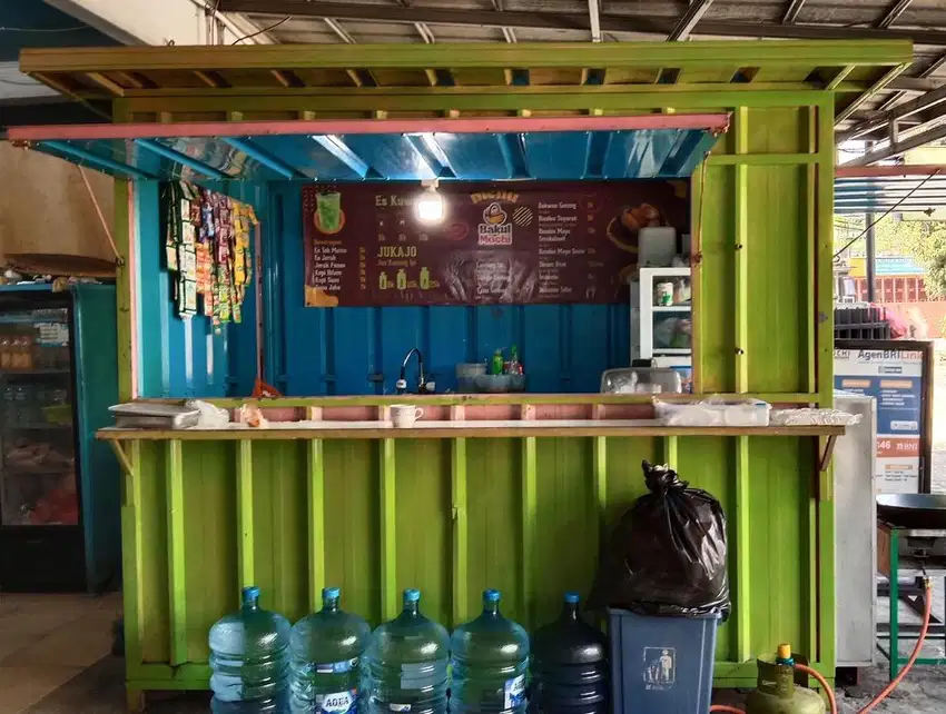 Booth container murah